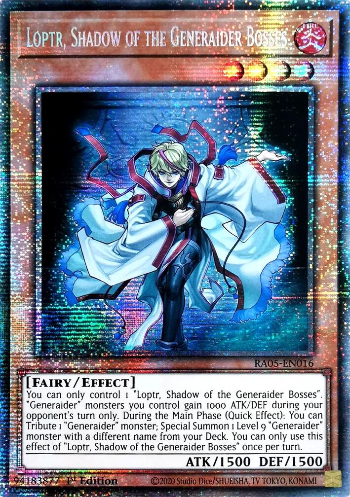 Loptr, Shadow of the Generaider Bosses (Starlight Rare) [RA05-EN016] Starlight Rare | Shuffle n Cut Hobbies & Games