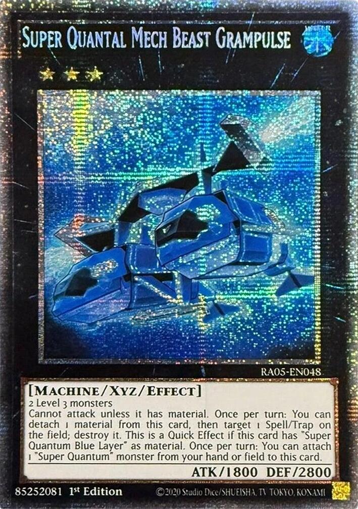 Super Quantal Mech Beast Grampulse (Starlight Rare) [RA05-EN048] Starlight Rare | Shuffle n Cut Hobbies & Games