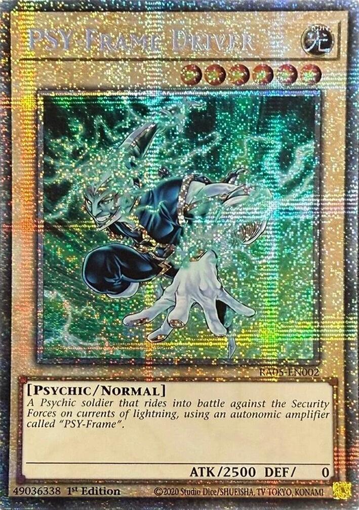 PSY-Frame Driver (Starlight Rare) [RA05-EN002] Starlight Rare | Shuffle n Cut Hobbies & Games