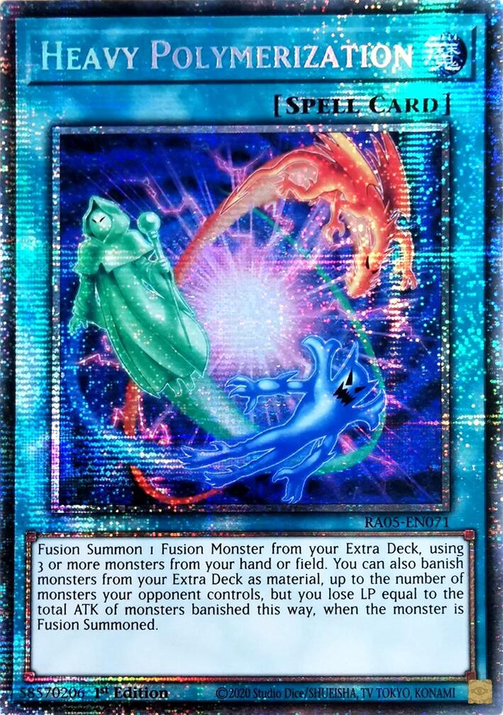 Heavy Polymerization (Starlight Rare) [RA05-EN071] Starlight Rare | Shuffle n Cut Hobbies & Games