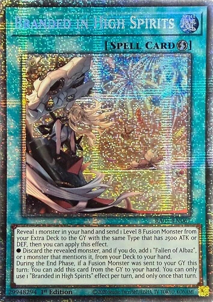 Branded in High Spirits (Starlight Rare) [RA05-EN067] Starlight Rare | Shuffle n Cut Hobbies & Games