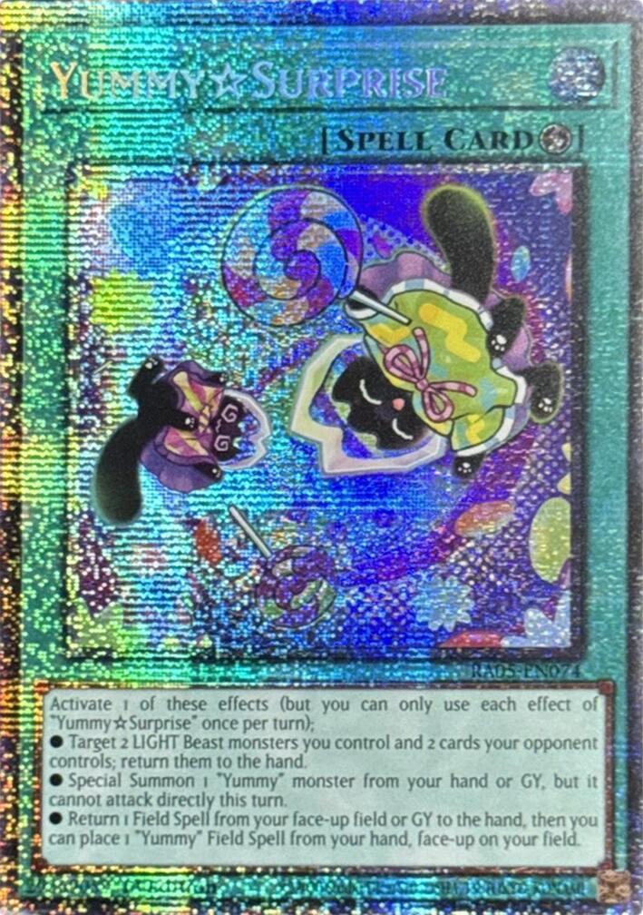 YummySurprise (Starlight Rare) [RA05-EN074] Starlight Rare | Shuffle n Cut Hobbies & Games
