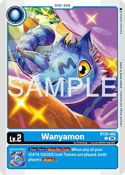 Wanyamon [BT25-002] [Dual Revolution] | Shuffle n Cut Hobbies & Games