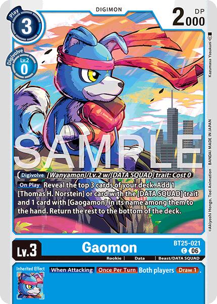 Gaomon [BT25-021] [Dual Revolution] | Shuffle n Cut Hobbies & Games