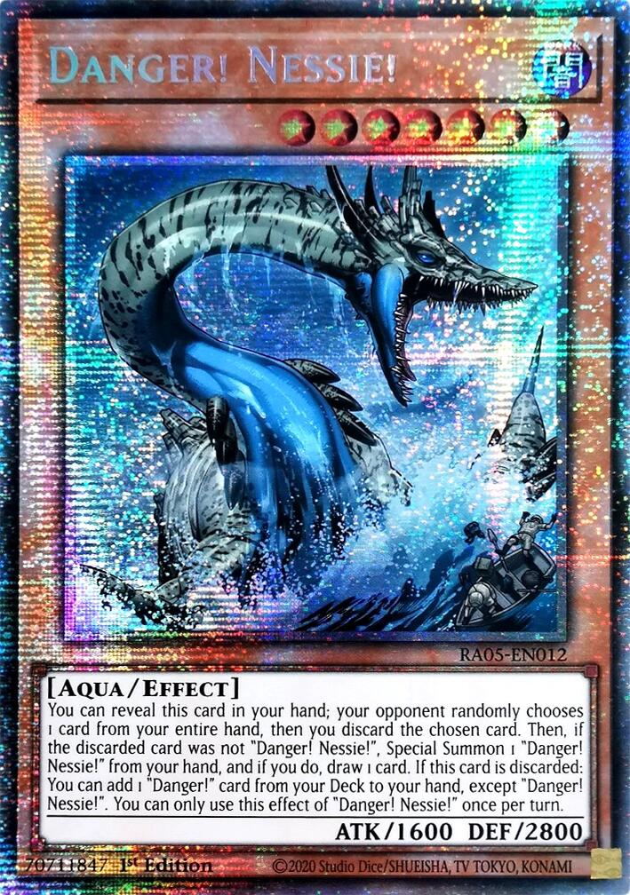 Danger! Nessie! (Starlight Rare) [RA05-EN012] Starlight Rare | Shuffle n Cut Hobbies & Games