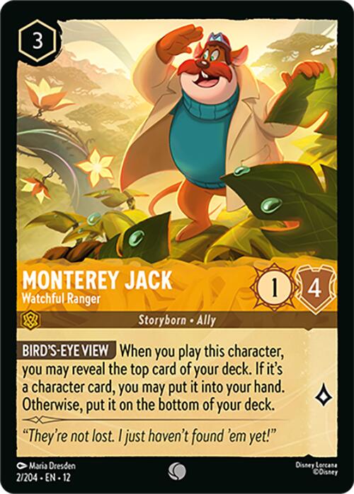 Monterey Jack - Watchful Ranger (2/204) [Wilds Unknown] | Shuffle n Cut Hobbies & Games