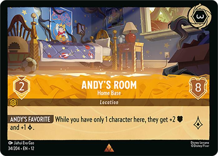 Andy's Room - Home Base (34/204) [Wilds Unknown] | Shuffle n Cut Hobbies & Games