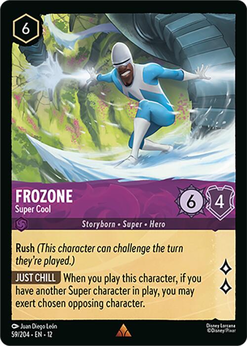 Frozone - Super Cool (59/204) [Wilds Unknown] | Shuffle n Cut Hobbies & Games