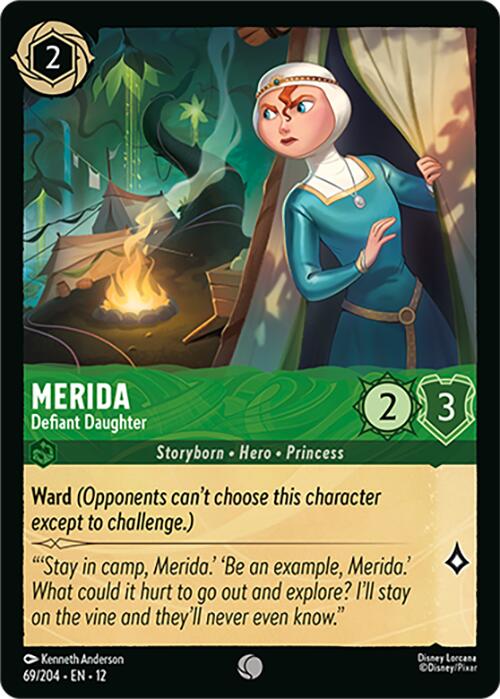 Merida - Defiant Daughter (69/204) [Wilds Unknown] | Shuffle n Cut Hobbies & Games