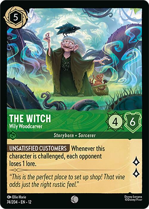 The Witch - Wily Woodcarver (74/204) [Wilds Unknown] | Shuffle n Cut Hobbies & Games