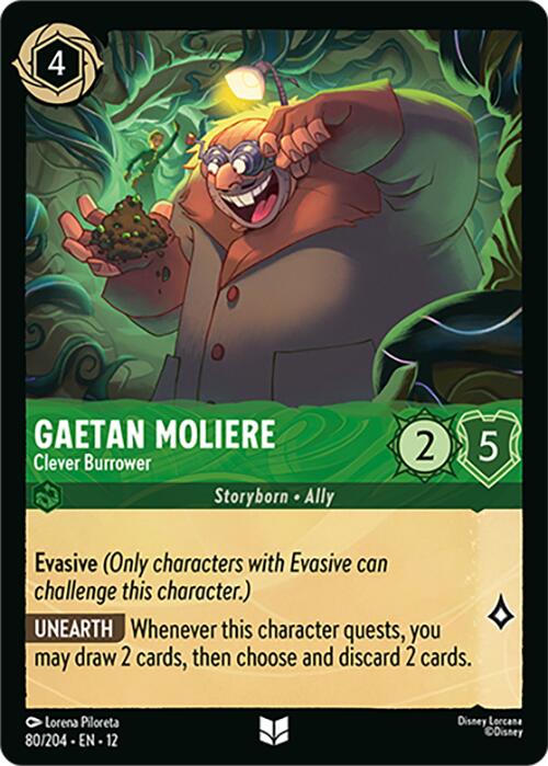 Gaetan Moliere - Clever Burrower (80/204) [Wilds Unknown] | Shuffle n Cut Hobbies & Games