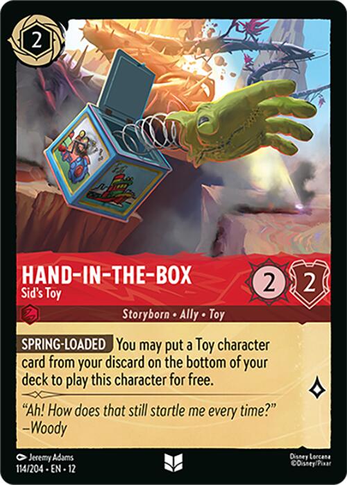 Hand-in-the-Box - Sid's Toy (114/204) [Wilds Unknown] | Shuffle n Cut Hobbies & Games