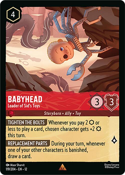 Babyhead - Leader of Sid's Toys (119/204) [Wilds Unknown] | Shuffle n Cut Hobbies & Games