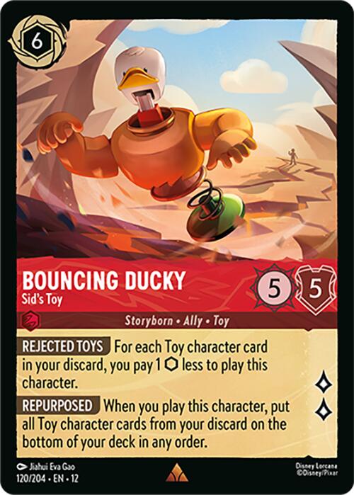 Bouncing Ducky - Sid's Toy (120/204) [Wilds Unknown] | Shuffle n Cut Hobbies & Games