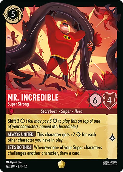 Mr. Incredible - Super Strong (127/204) [Wilds Unknown] | Shuffle n Cut Hobbies & Games