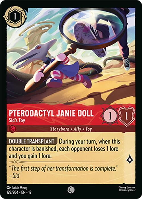 Pterodactyl Janie Doll - Sid's Toy (128/204) [Wilds Unknown] | Shuffle n Cut Hobbies & Games