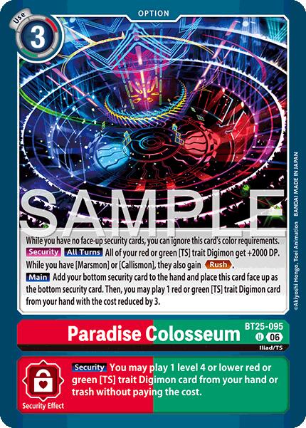 Paradise Colosseum [BT25-095] [Dual Revolution] | Shuffle n Cut Hobbies & Games