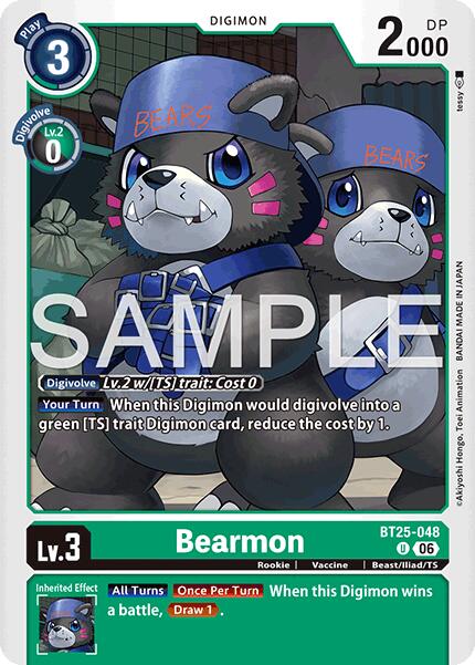 Bearmon [BT25-048] - BT25-048 [Dual Revolution] | Shuffle n Cut Hobbies & Games