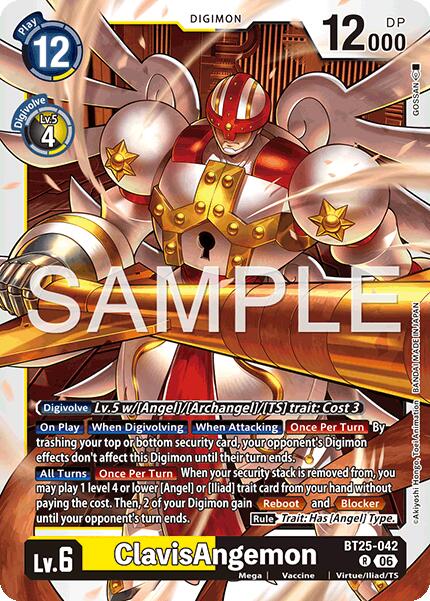 ClavisAngemon [BT25-042] [Dual Revolution] | Shuffle n Cut Hobbies & Games