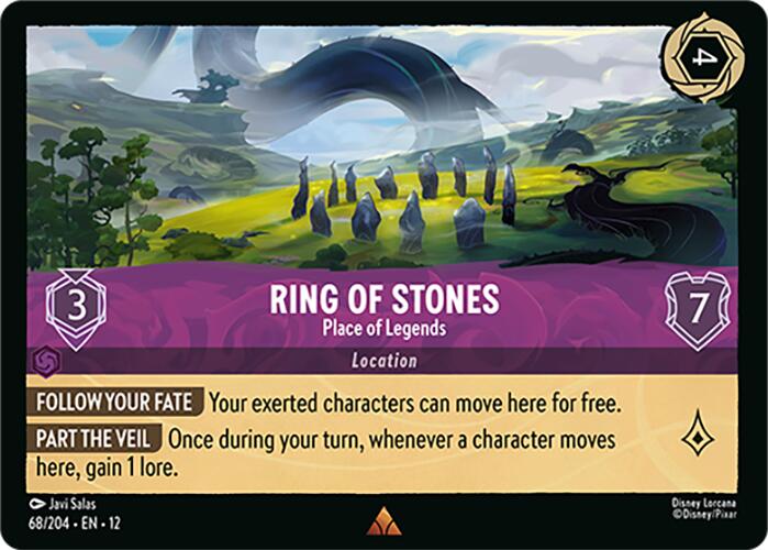 Ring of Stones - Place of Legends (68/204) [Wilds Unknown] | Shuffle n Cut Hobbies & Games