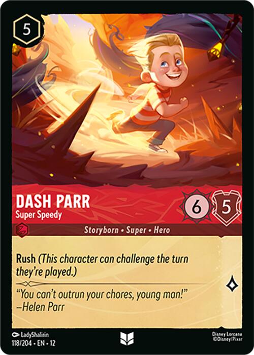 Dash Parr - Super Speedy (118/204) [Wilds Unknown] | Shuffle n Cut Hobbies & Games