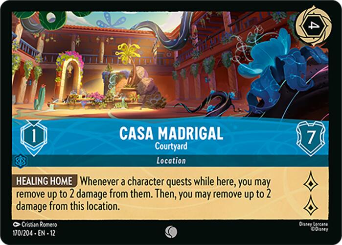 Casa Madrigal - Courtyard (170/204) [Wilds Unknown] | Shuffle n Cut Hobbies & Games