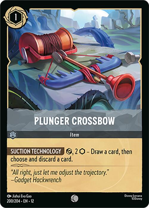 Plunger Crossbow (200/204) [Wilds Unknown] | Shuffle n Cut Hobbies & Games