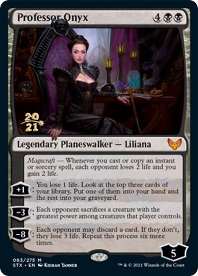 Professor Onyx [Strixhaven: School of Mages Prerelease Promos] | Shuffle n Cut Hobbies & Games