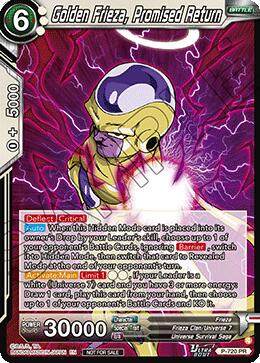 Golden Frieza, Promised Return (Deluxe Pack 2026 Vol.1) (P-720) [Tournament Promotion Cards] | Shuffle n Cut Hobbies & Games
