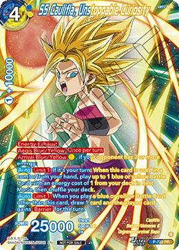 SS Caulifla, Unstoppable Curiosity (Alternate Art) (Deluxe Pack 2026 Vol.1) (P-722) [Tournament Promotion Cards] | Shuffle n Cut Hobbies & Games