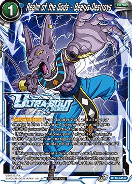 Realm of the Gods - Beerus Destroys (Event Pack 18) (BT16-045) [Tournament Promotion Cards] | Shuffle n Cut Hobbies & Games