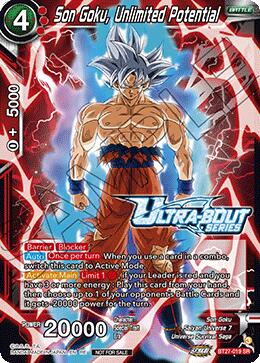 Son Goku, Unlimited Potential (Event Pack 18) (BT27-019) [Tournament Promotion Cards] | Shuffle n Cut Hobbies & Games