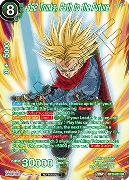 SS2 Trunks, Path to the Future (Premium Alt-Art Set 2026 Vol.1) (BT23-081) [Tournament Promotion Cards] | Shuffle n Cut Hobbies & Games