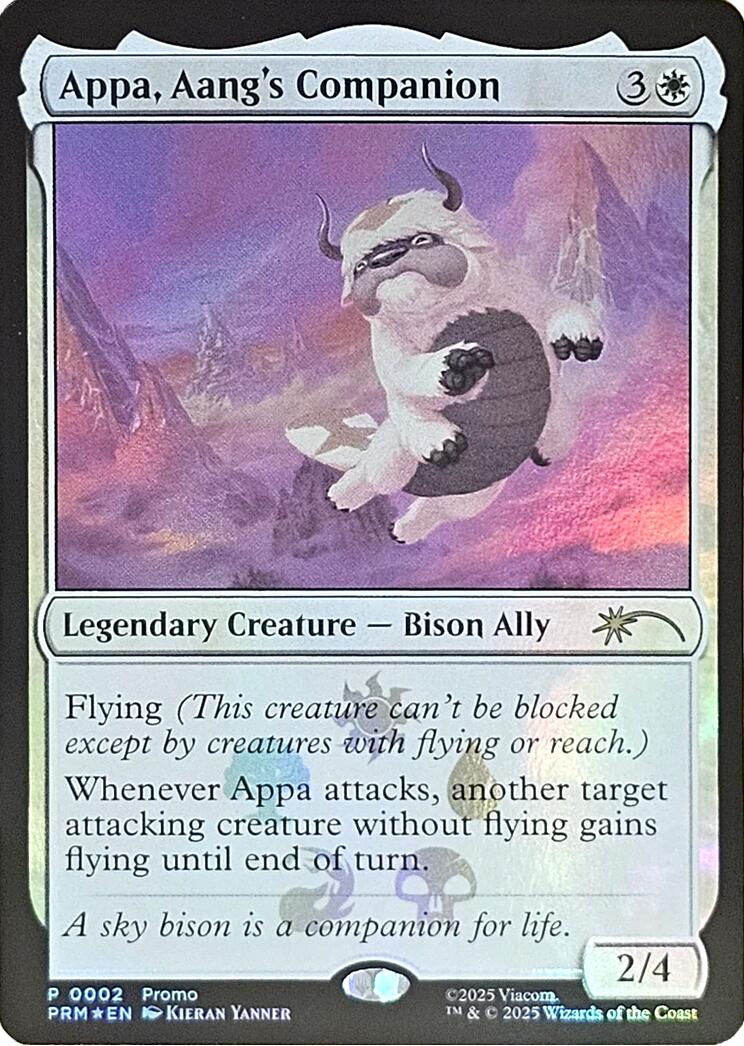 Appa, Aang's Companion [Media Promos] | Shuffle n Cut Hobbies & Games