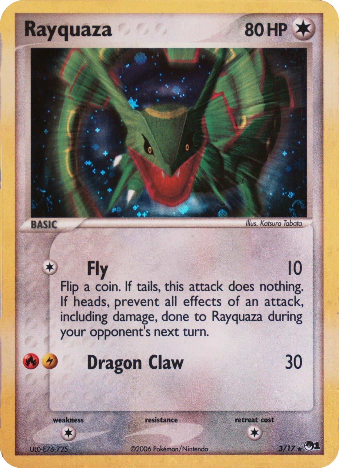 Rayquaza (003/017) (2006) [Miscellaneous Cards] | Shuffle n Cut Hobbies & Games