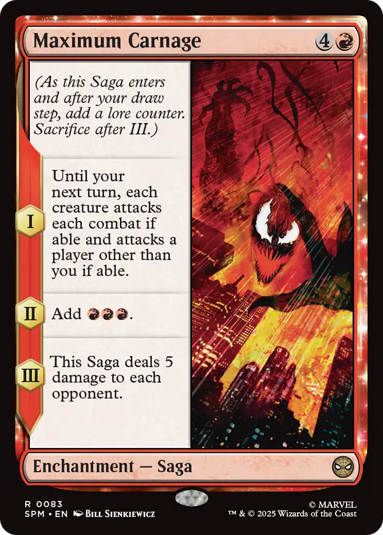 Maximum Carnage [Marvel's Spider-Man] | Shuffle n Cut Hobbies & Games