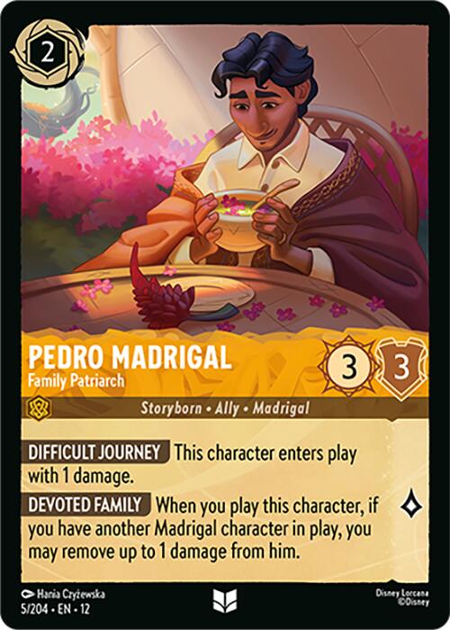 Pedro Madrigal - Family Patriarch (5/204) [Wilds Unknown] | Shuffle n Cut Hobbies & Games