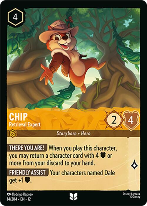 Chip - Retrieval Expert (14/204) [Wilds Unknown] | Shuffle n Cut Hobbies & Games