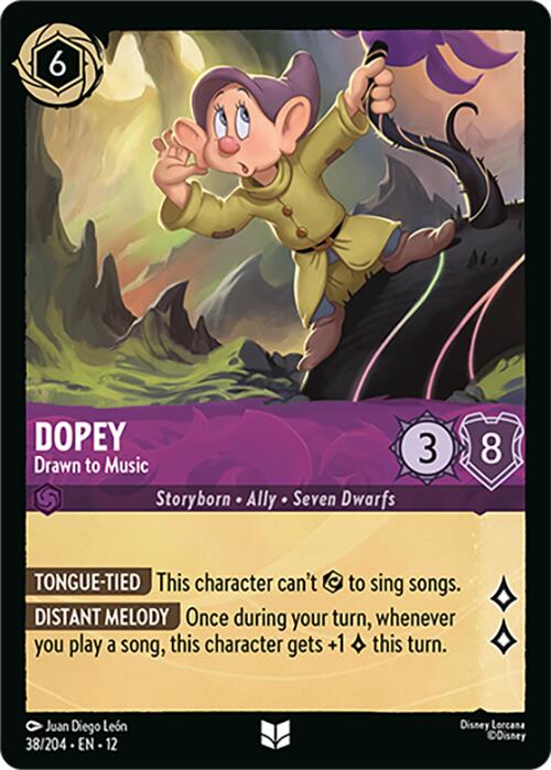 Dopey - Drawn to Music (38/204) [Wilds Unknown] | Shuffle n Cut Hobbies & Games