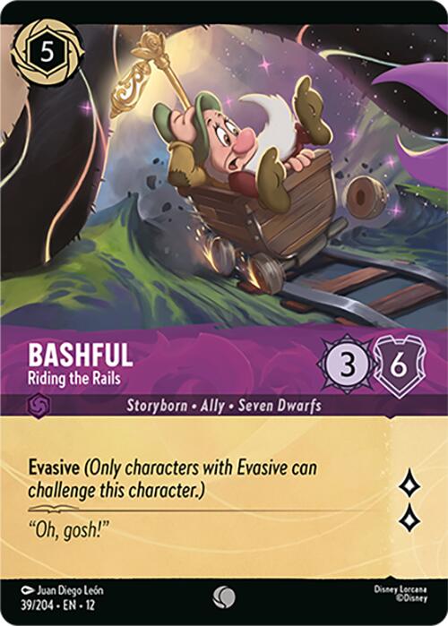 Bashful - Riding the Rails (Foil) (39/204) [Wilds Unknown] | Shuffle n Cut Hobbies & Games