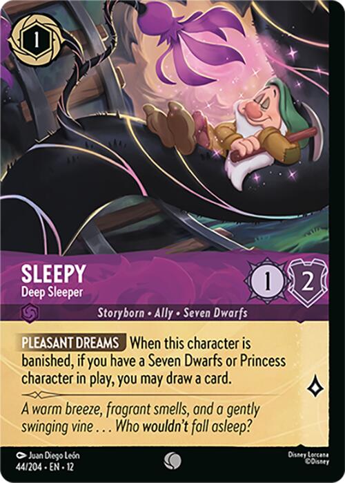 Sleepy - Deep Sleeper (Foil) (44/204) [Wilds Unknown] | Shuffle n Cut Hobbies & Games