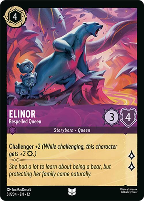 Elinor - Bespelled Queen (51/204) [Wilds Unknown] | Shuffle n Cut Hobbies & Games