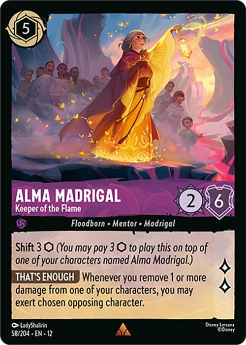 Alma Madrigal - Keeper of the Flame (58/204) [Wilds Unknown] | Shuffle n Cut Hobbies & Games
