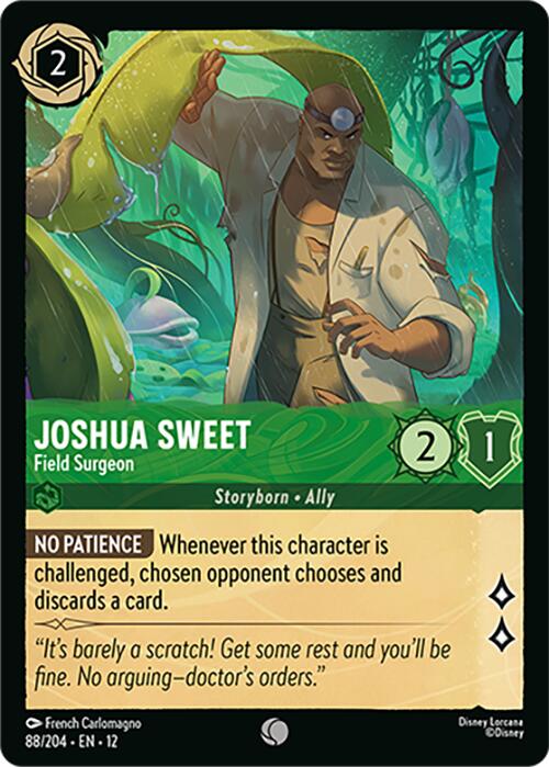 Joshua Sweet - Field Surgeon (88/204) [Wilds Unknown] | Shuffle n Cut Hobbies & Games