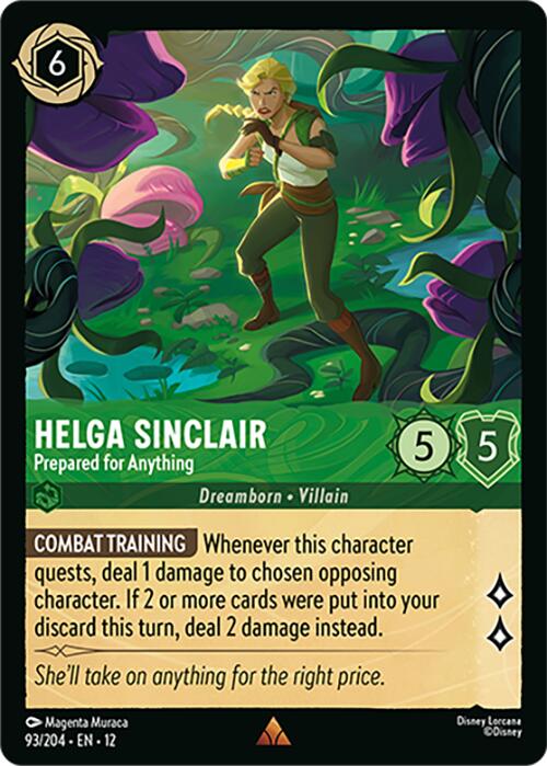 Helga Sinclair - Prepared for Anything (93/204) [Wilds Unknown] | Shuffle n Cut Hobbies & Games