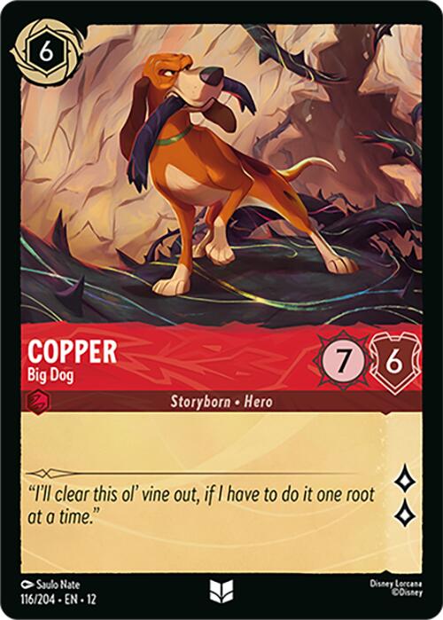 Copper - Big Dog (116/204) [Wilds Unknown] | Shuffle n Cut Hobbies & Games