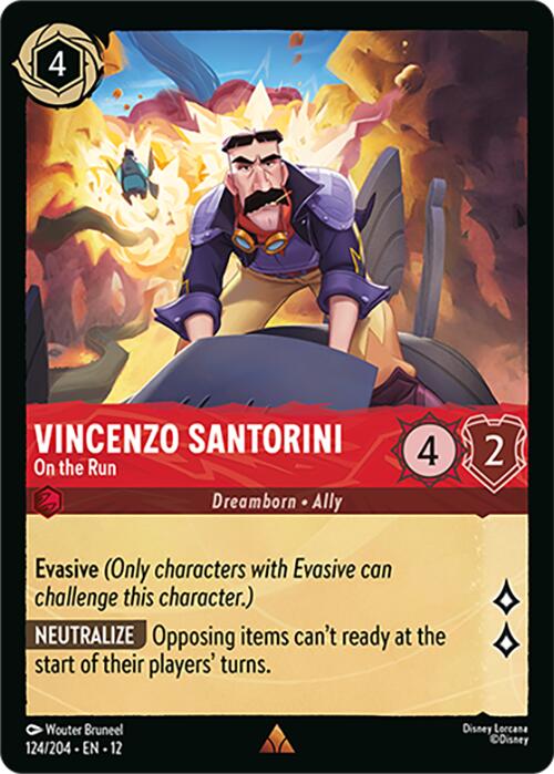 Vincenzo Santorini - On the Run (124/204) [Wilds Unknown] | Shuffle n Cut Hobbies & Games