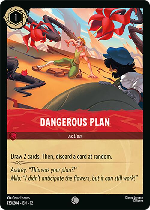 Dangerous Plan (133/204) [Wilds Unknown] | Shuffle n Cut Hobbies & Games