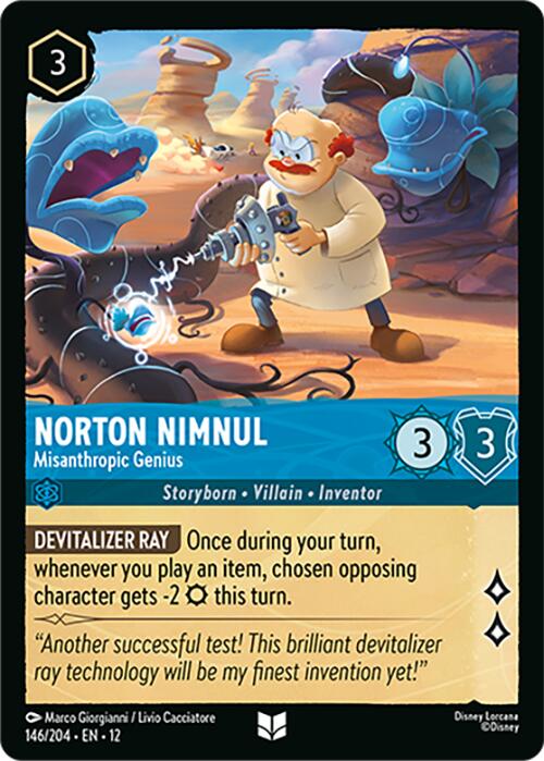 Norton Nimnul - Misanthropic Genius (146/204) [Wilds Unknown] | Shuffle n Cut Hobbies & Games