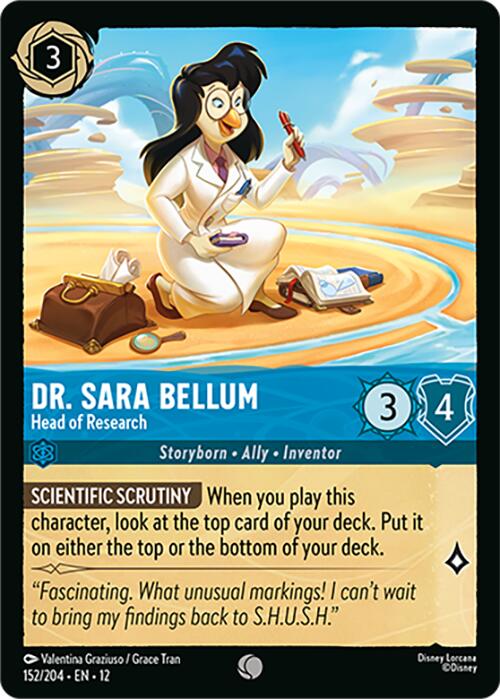 Dr. Sara Bellum - Head of Research (152/204) [Wilds Unknown] | Shuffle n Cut Hobbies & Games